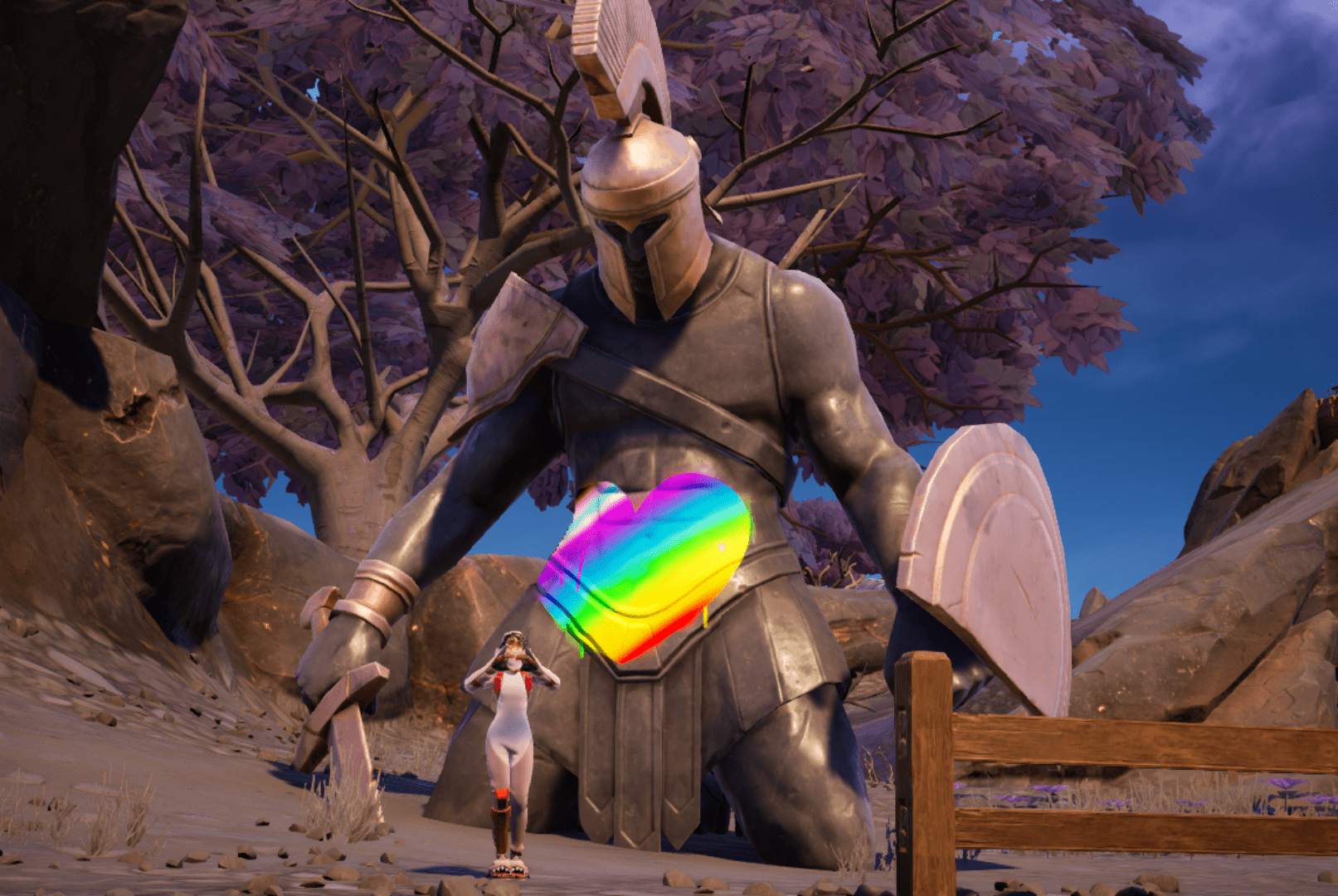 The star of Fortnite’s new map is this sexy statue